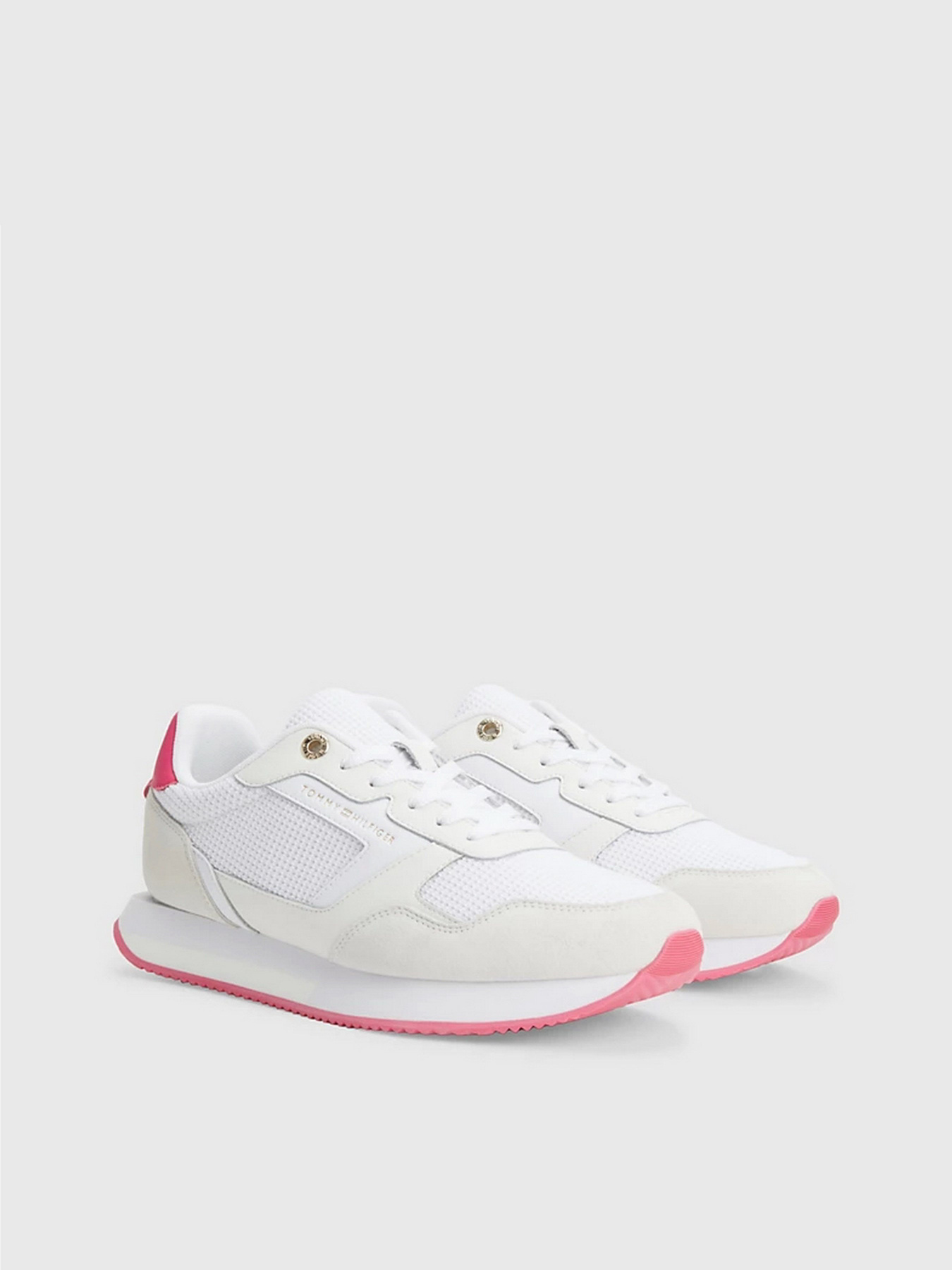 Кросівки Tommy Hilfiger ESSENTIAL MIXED TEXTURE RUNNER TRAINERS модель FW0FW07381-01S Фото