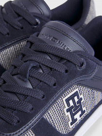 Кеды низкие Tommy Hilfiger WOVEN BASKET SNEAKER модель FW0FW07289-DW6 Фото