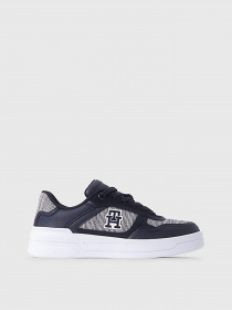 Кеды низкие Tommy Hilfiger WOVEN BASKET SNEAKER модель FW0FW07289-DW6 Фото
