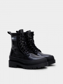 Ботинки Tommy Hilfiger CHUNKY CLEAT LEATHER ANKLE модель EN0EN02217-BDS Фото