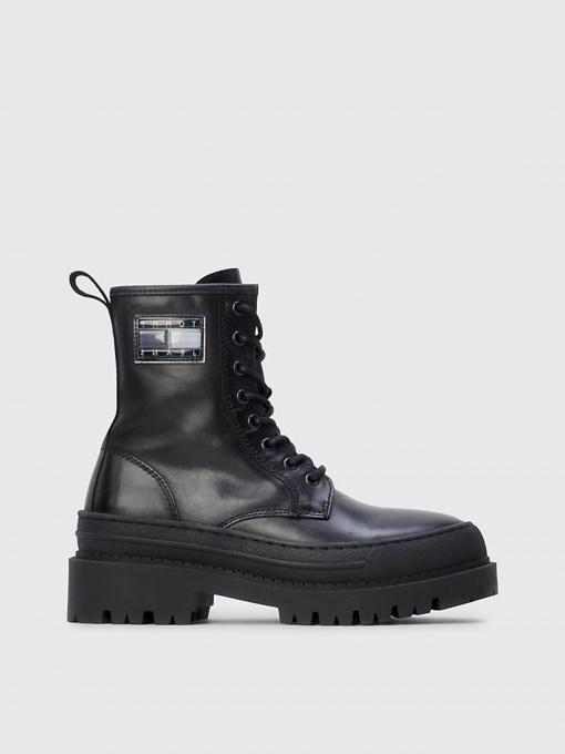 Ботинки Tommy Hilfiger CHUNKY CLEAT LEATHER ANKLE модель EN0EN02217-BDS Фото