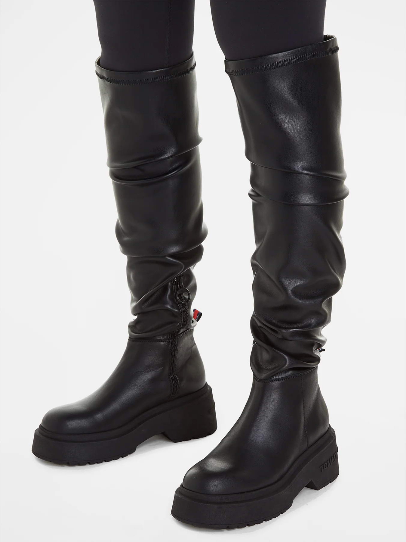 Ботфорты Tommy Hilfiger Tjw Over The Knee Boots модель EN0EN02254-BDS Фото