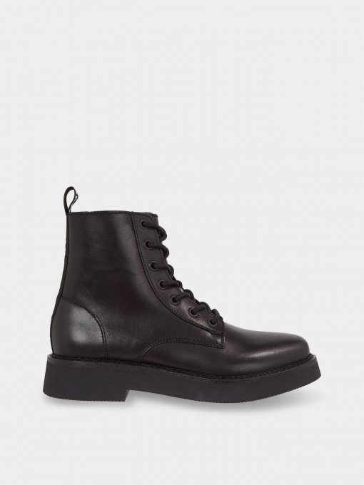 Черевики Tommy Hilfiger Tjw Lace Up Flat Boot модель EN0EN02310-BDS Фото