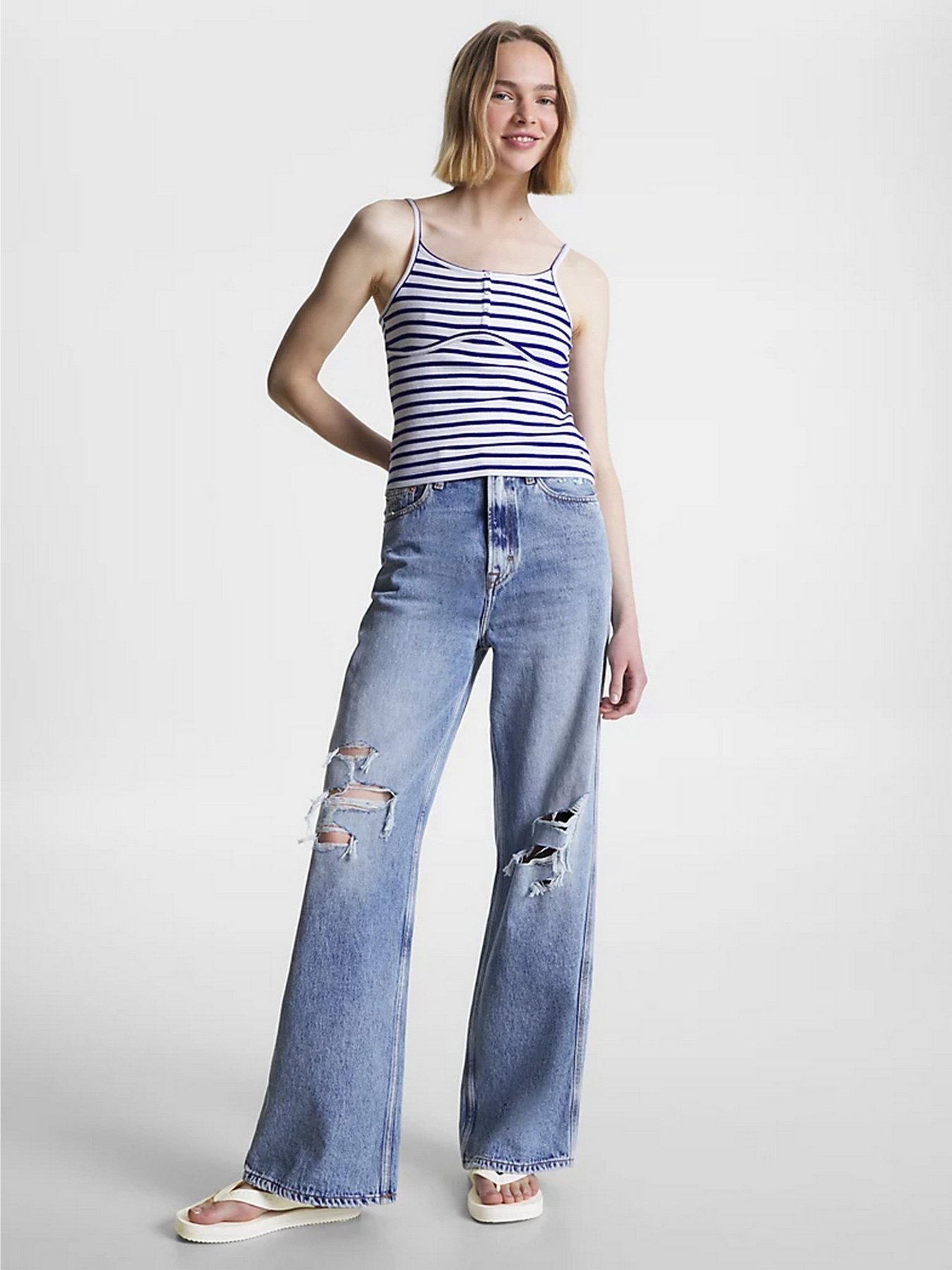 Вьетнамки Tommy Hilfiger Flag Eva Beach модель EN0EN02194-YBL Фото