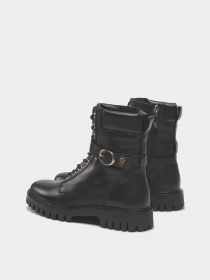 Ботинки Tommy Hilfiger Buckle Lace Up Boot модель FW0FW06734-BDS Фото