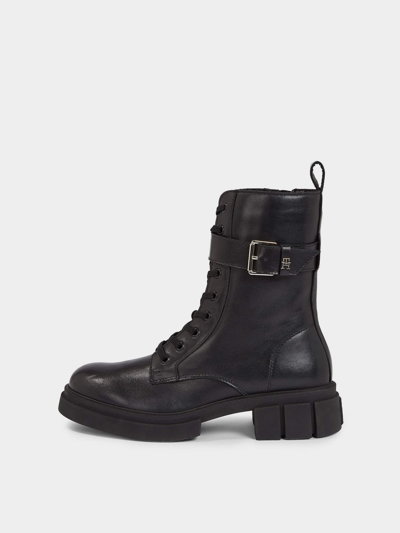 Ботинки Tommy Hilfiger Cool Feminine Bikerboot модель FW0FW07322-BDS Фото