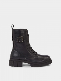 Ботинки Tommy Hilfiger Cool Feminine Bikerboot модель FW0FW07322-BDS Фото