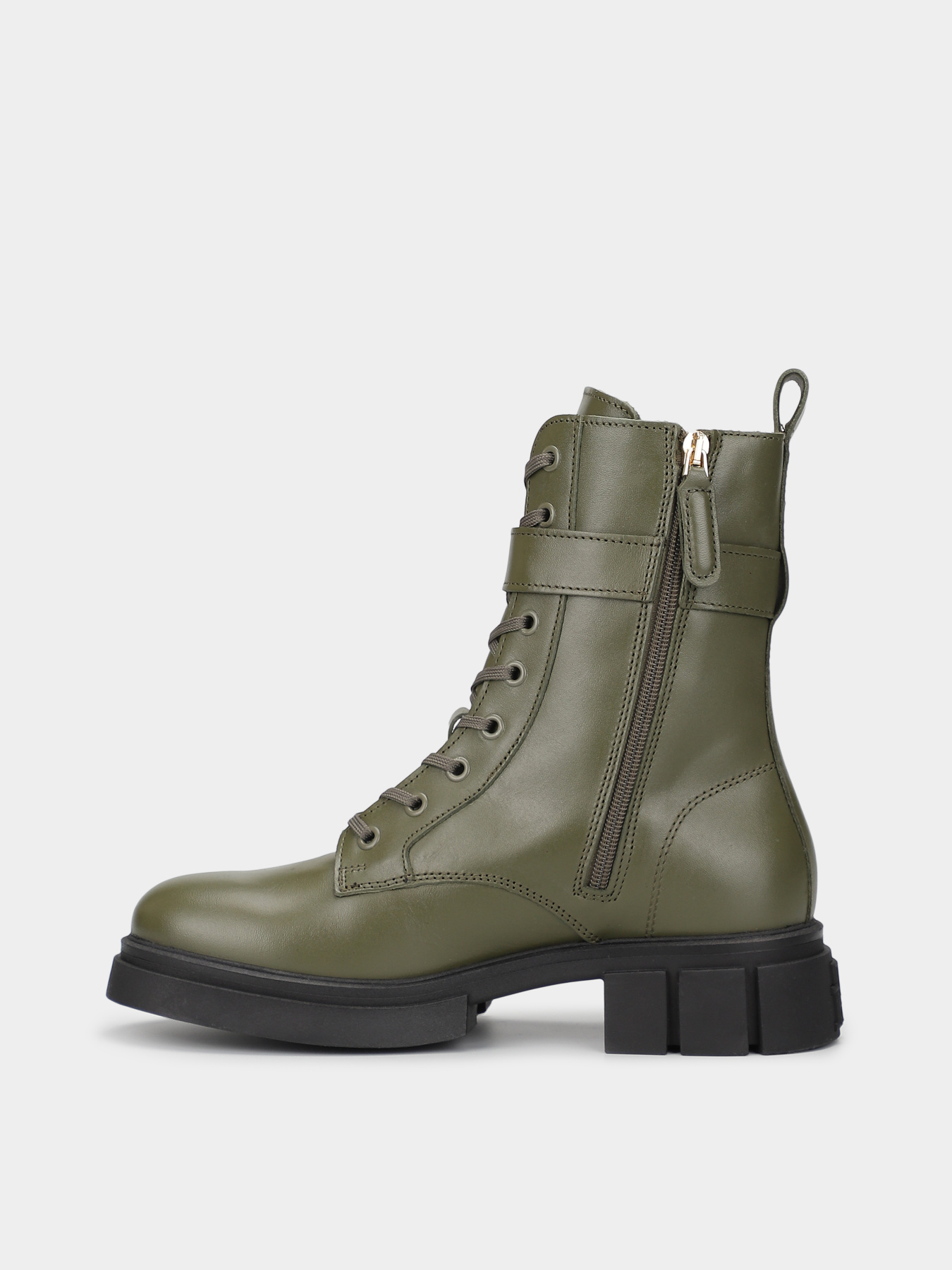 Ботинки Tommy Hilfiger Cool Feminine Bikerboot модель FW0FW07322-RBN Фото