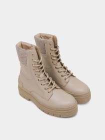 Ботинки Tommy Hilfiger Feminine Felt Lace Up Bootie модель FW0FW07500-ABO Фото