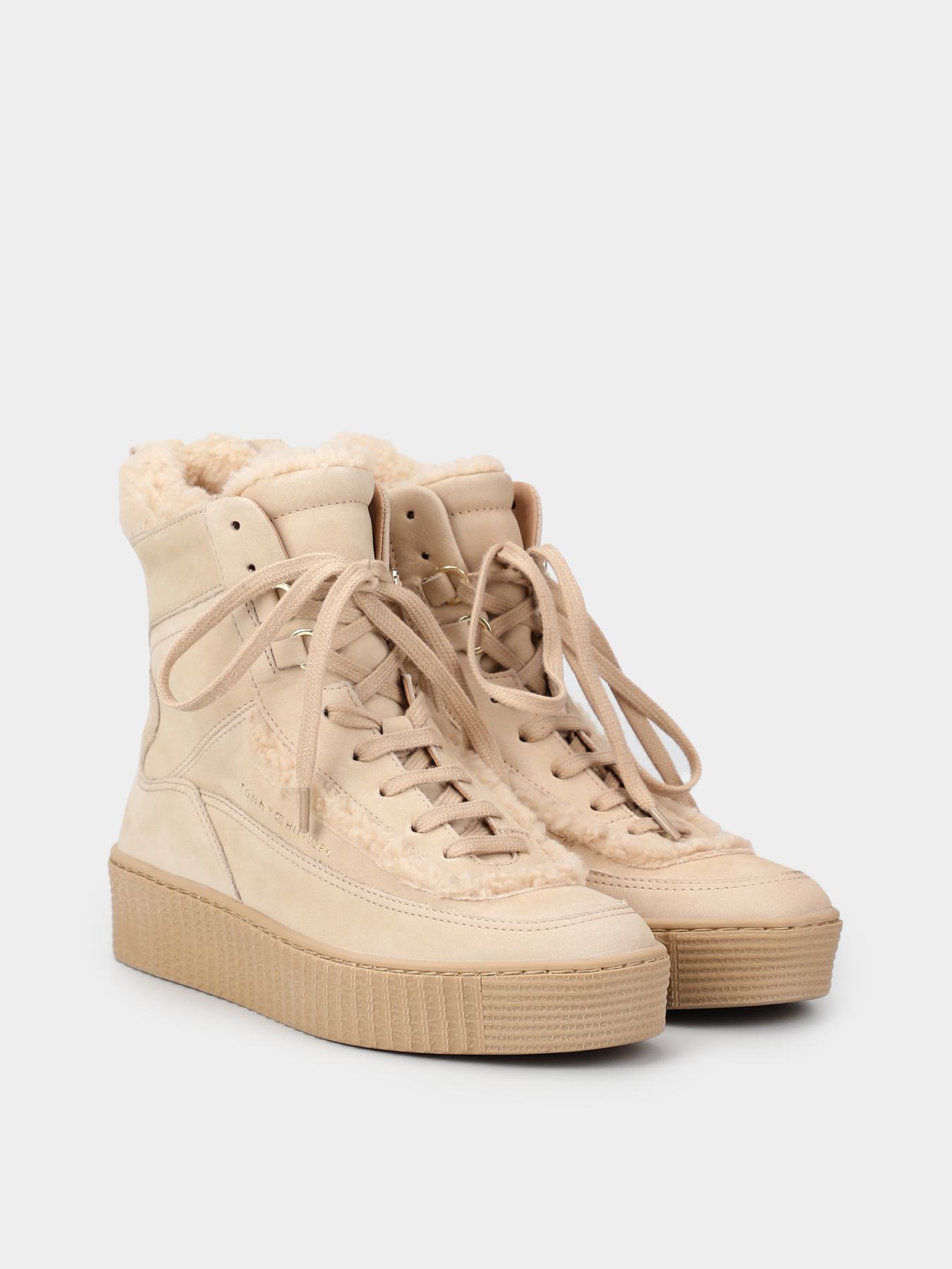 Ботинки Tommy Hilfiger Essential Lace Up Warmbootie модель FW0FW07503-ABO Фото