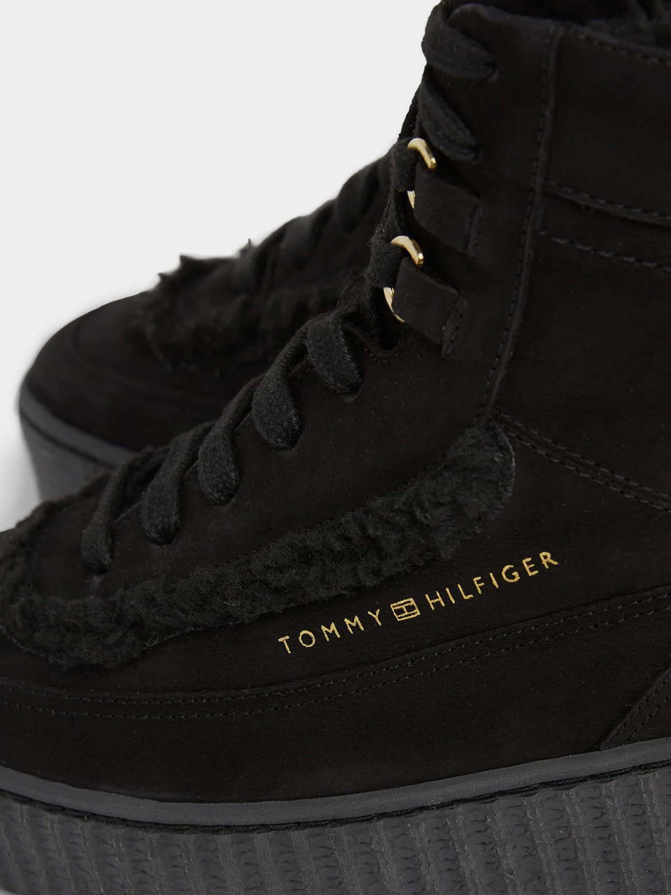 Ботинки Tommy Hilfiger Essential Lace Up Warmbootie модель FW0FW07503-BDS Ботинки Tommy Hilfiger Essential Lace Up Warmbootie модель FW0FW07503-BDS Фото