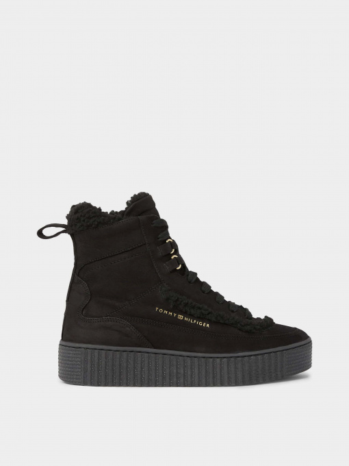 Ботинки Tommy Hilfiger Essential Lace Up Warmbootie модель FW0FW07503-BDS Фото