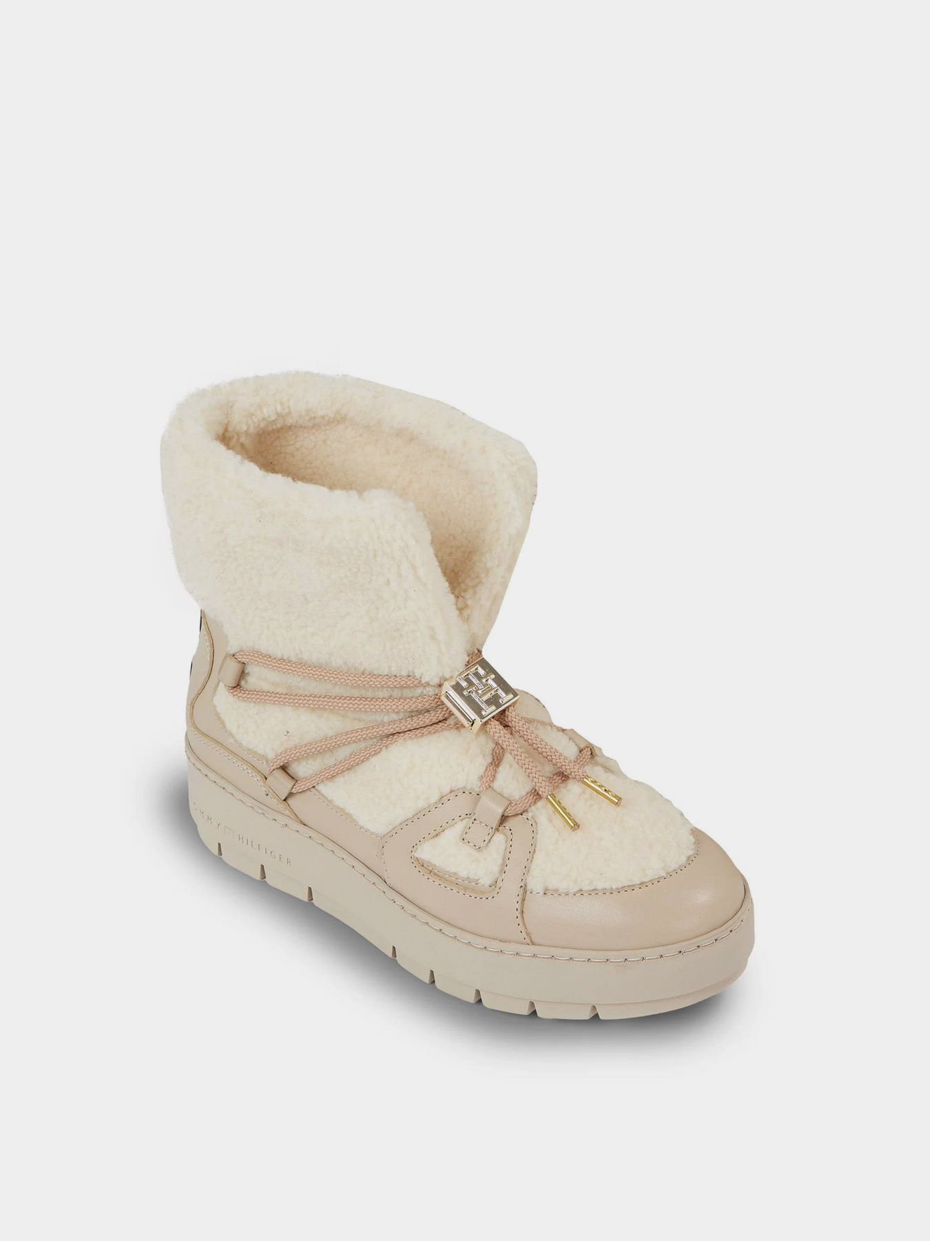 Сапоги дутики Tommy Hilfiger Tommy Teddy Snowboot модель FW0FW07505-ABO Фото