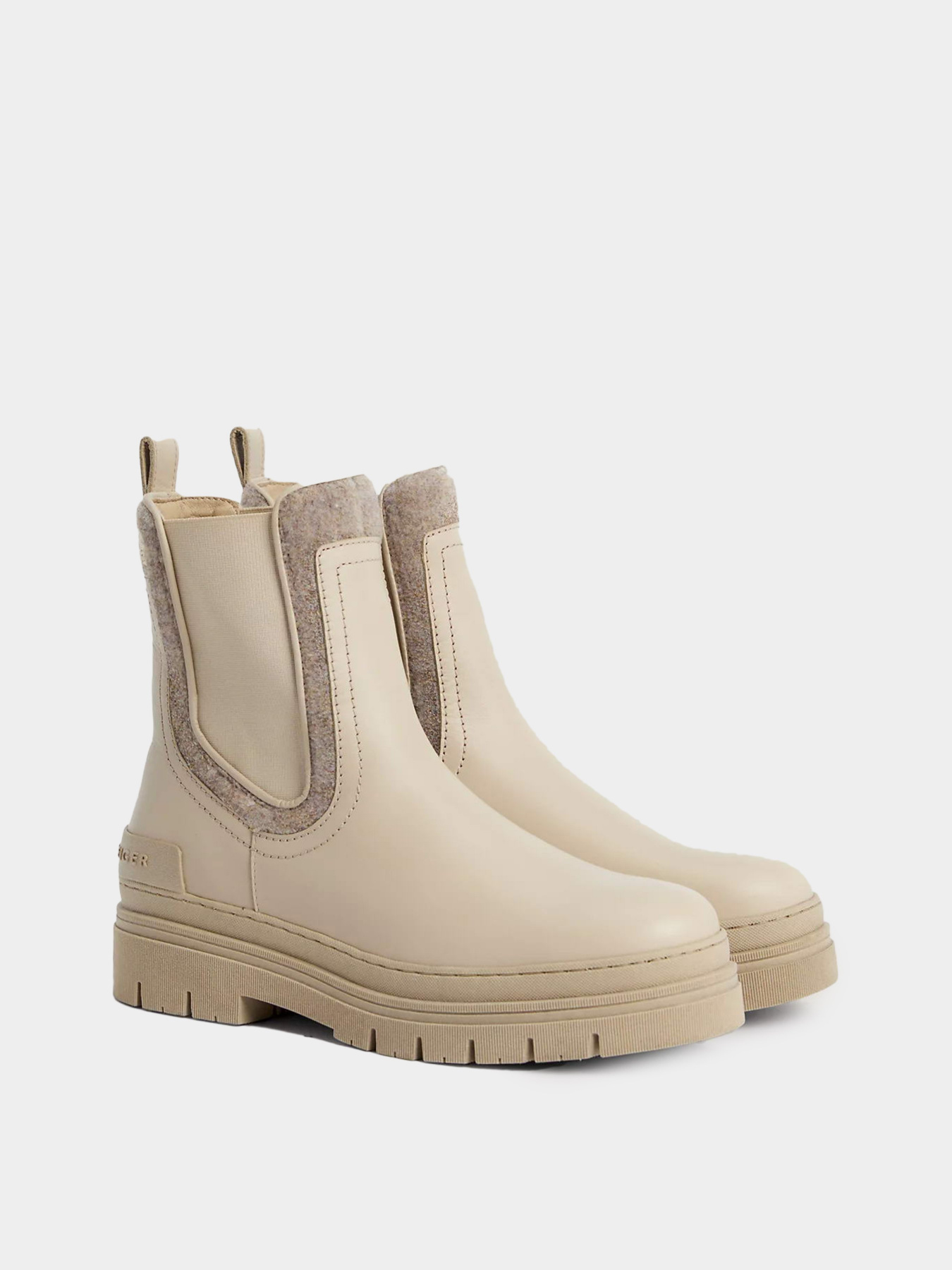 Челси Tommy Hilfiger Flat Ankle Boots Abo Merino модель FW0FW07655-ABO Фото