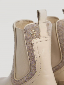 Челсі Tommy Hilfiger Flat Ankle Boots Abo Merino модель FW0FW07655-ABO Фото