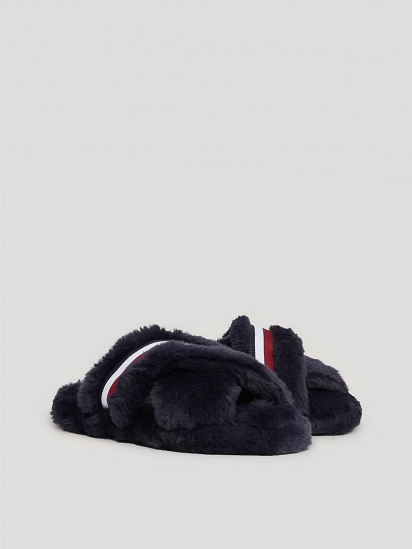 Капці Tommy Hilfiger Global Stripe Faux Fur Slippers модель FW0FW07551-DW6 — фото 5 - INTERTOP