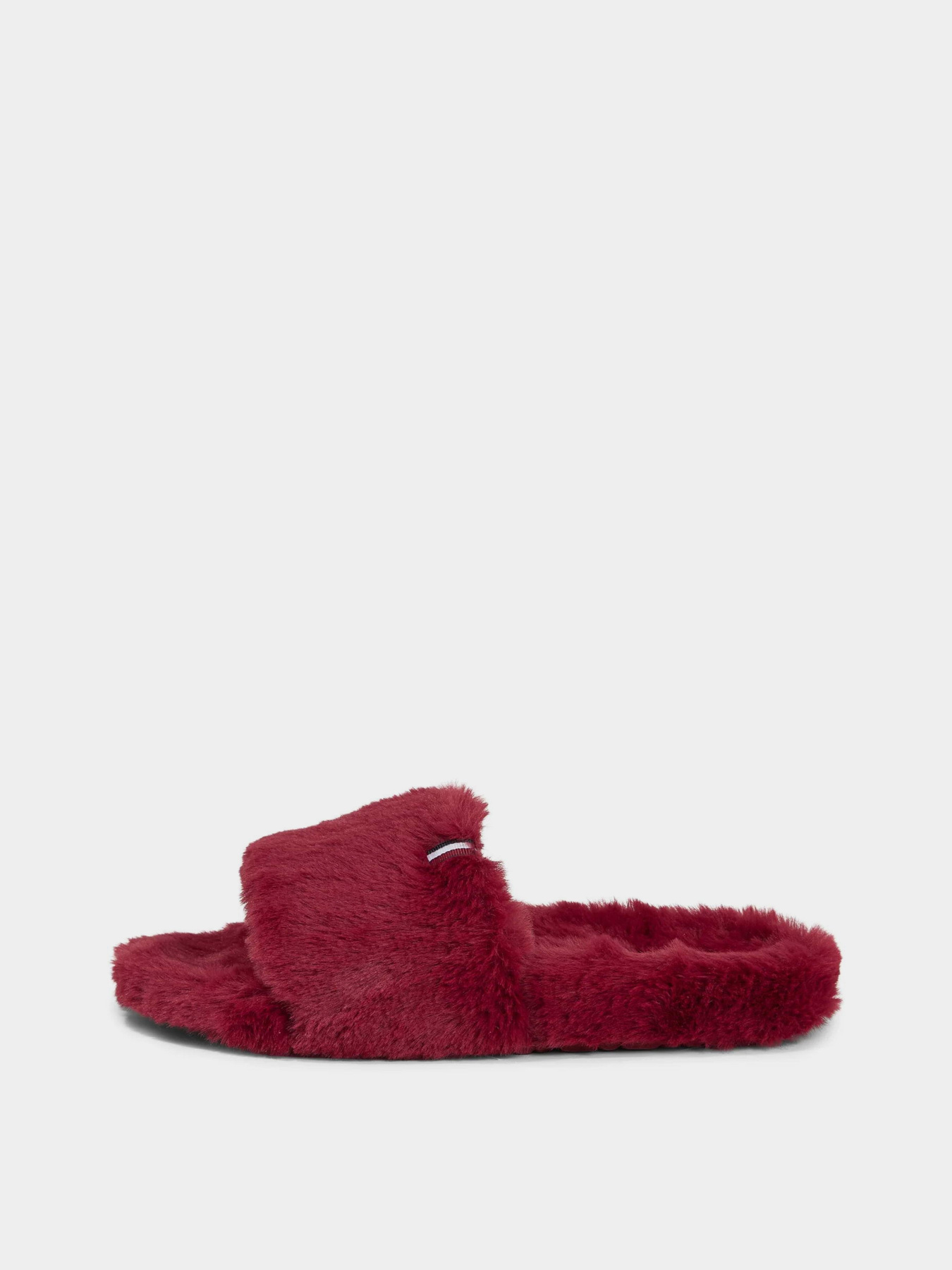 Капці Tommy Hilfiger Faux Fur Slipper Slides модель FW0FW07663-XJS Фото