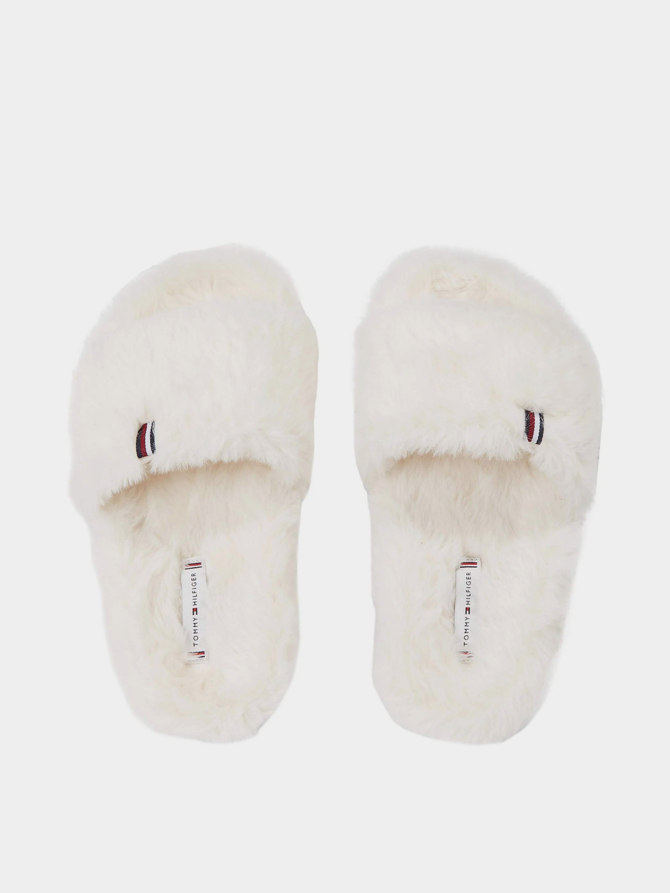 Тапки Tommy Hilfiger Faux Fur Slipper Slides модель FW0FW07663-YBH Фото