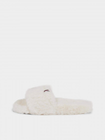 Тапки Tommy Hilfiger Faux Fur Slipper Slides модель FW0FW07663-YBH Фото