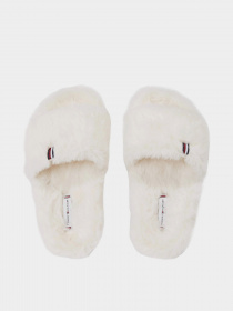 Тапки Tommy Hilfiger Faux Fur Slipper Slides модель FW0FW07663-YBH Фото