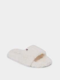 Тапки Tommy Hilfiger Faux Fur Slipper Slides модель FW0FW07663-YBH Фото