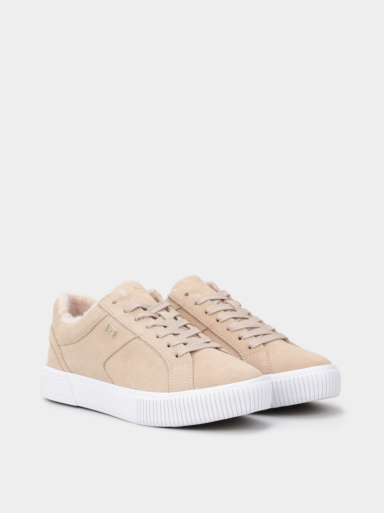 Кеды низкие Tommy Hilfiger Suede Lace-Up Trainers модель FW0FW07548-ABO Фото