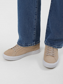 Кеды низкие Tommy Hilfiger Suede Lace-Up Trainers модель FW0FW07548-ABO Фото