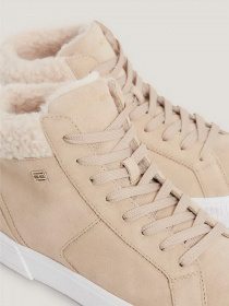 Ботинки Tommy Hilfiger Suede High-Top Trainers модель FW0FW07549-ABO Фото