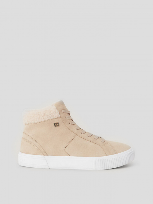 Ботинки Tommy Hilfiger Suede High-Top Trainers модель FW0FW07549-ABO Фото