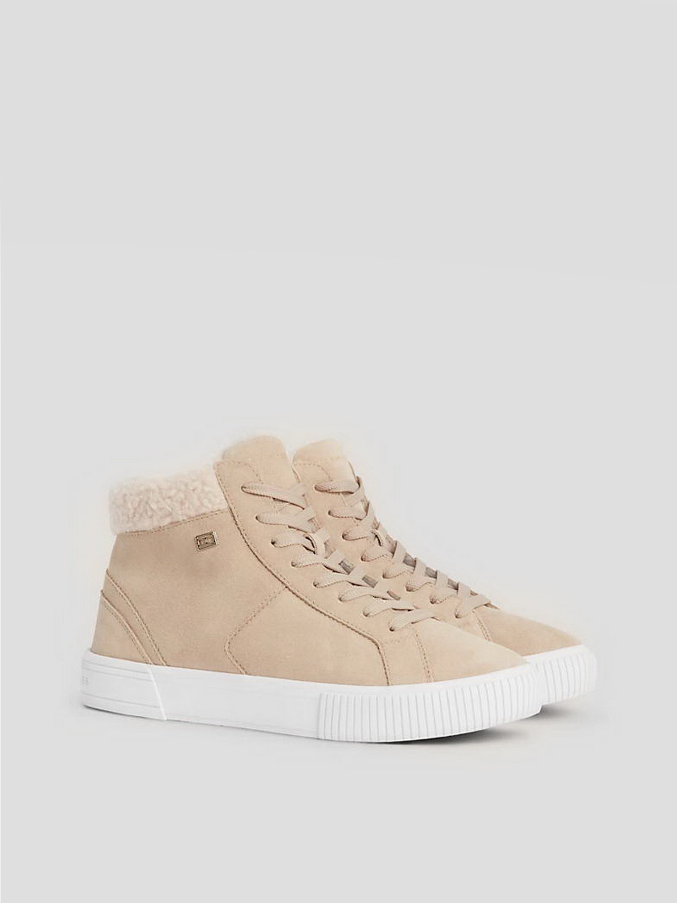 Черевики Tommy Hilfiger Suede High-Top Trainers модель FW0FW07549-ABO Фото
