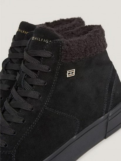 Черевики Tommy Hilfiger Suede High-Top Trainers модель FW0FW07549-BDS — фото 3 - INTERTOP