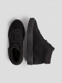 Ботинки Tommy Hilfiger Suede High-Top Trainers модель FW0FW07549-BDS Фото