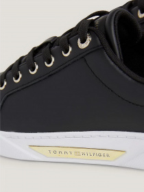 Кеди низькі Tommy Hilfiger Genuine Leather Logo Detailed Sneaker модель FW0FW07560-0GJ Фото