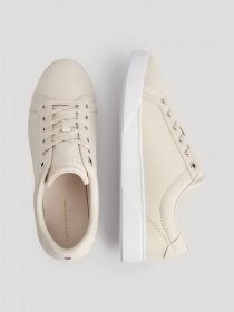 Кеди низькі Tommy Hilfiger Genuine Leather Logo Detailed Sneaker модель FW0FW07560-ABH Фото