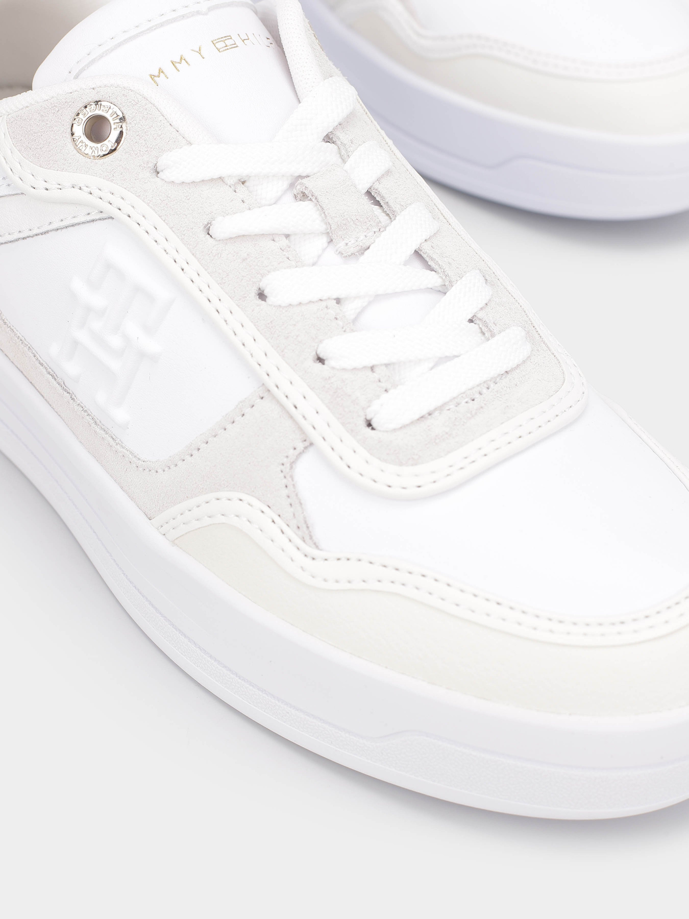 Кроссовки Tommy Hilfiger ESSENTIAL CONTRAST TH MONOGRAM BASKETBALL модель FW0FW07563-YBS Фото