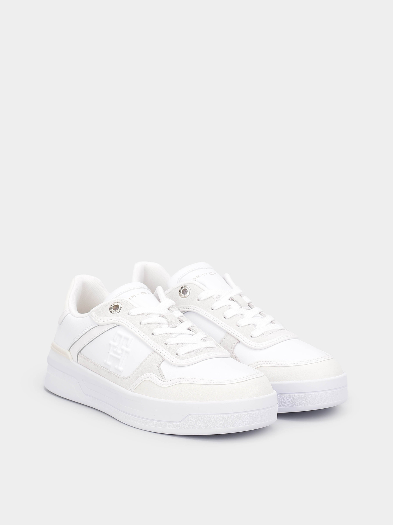 Кросівки повсякденні Tommy Hilfiger ESSENTIAL CONTRAST TH MONOGRAM BASKETBALL модель FW0FW07563-YBS Фото