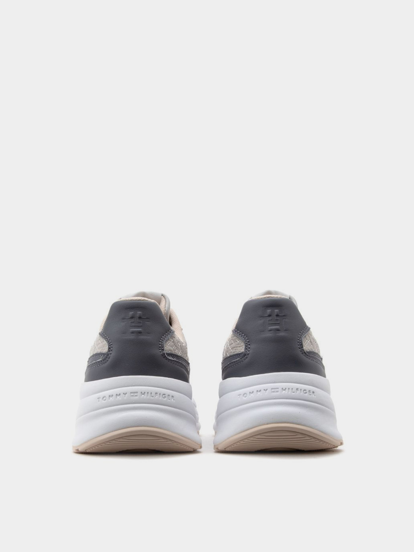 Кросівки повсякденні Tommy Hilfiger Monogram Chunky Sole Mid-Top Trainers модель FW0FW07572-PTP Фото