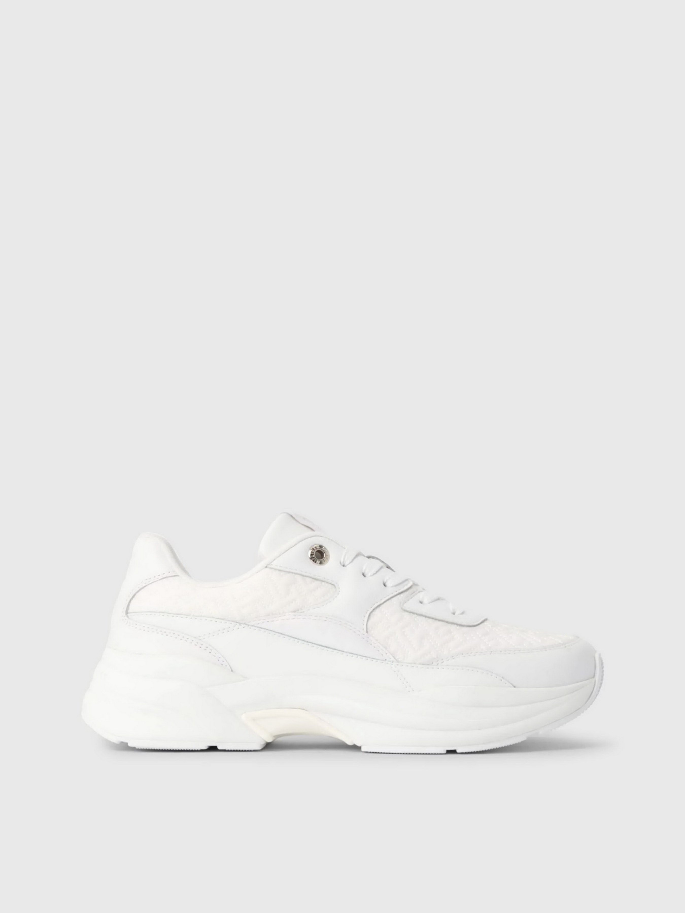 Кроссовки Tommy Hilfiger Monogram Chunky Sole Mid-Top Trainers модель FW0FW07572-YBS Фото