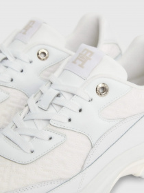 Кроссовки Tommy Hilfiger Monogram Chunky Sole Mid-Top Trainers модель FW0FW07572-YBS Фото