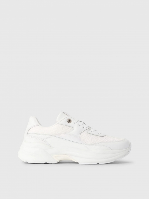 Кроссовки Tommy Hilfiger Monogram Chunky Sole Mid-Top Trainers модель FW0FW07572-YBS Фото