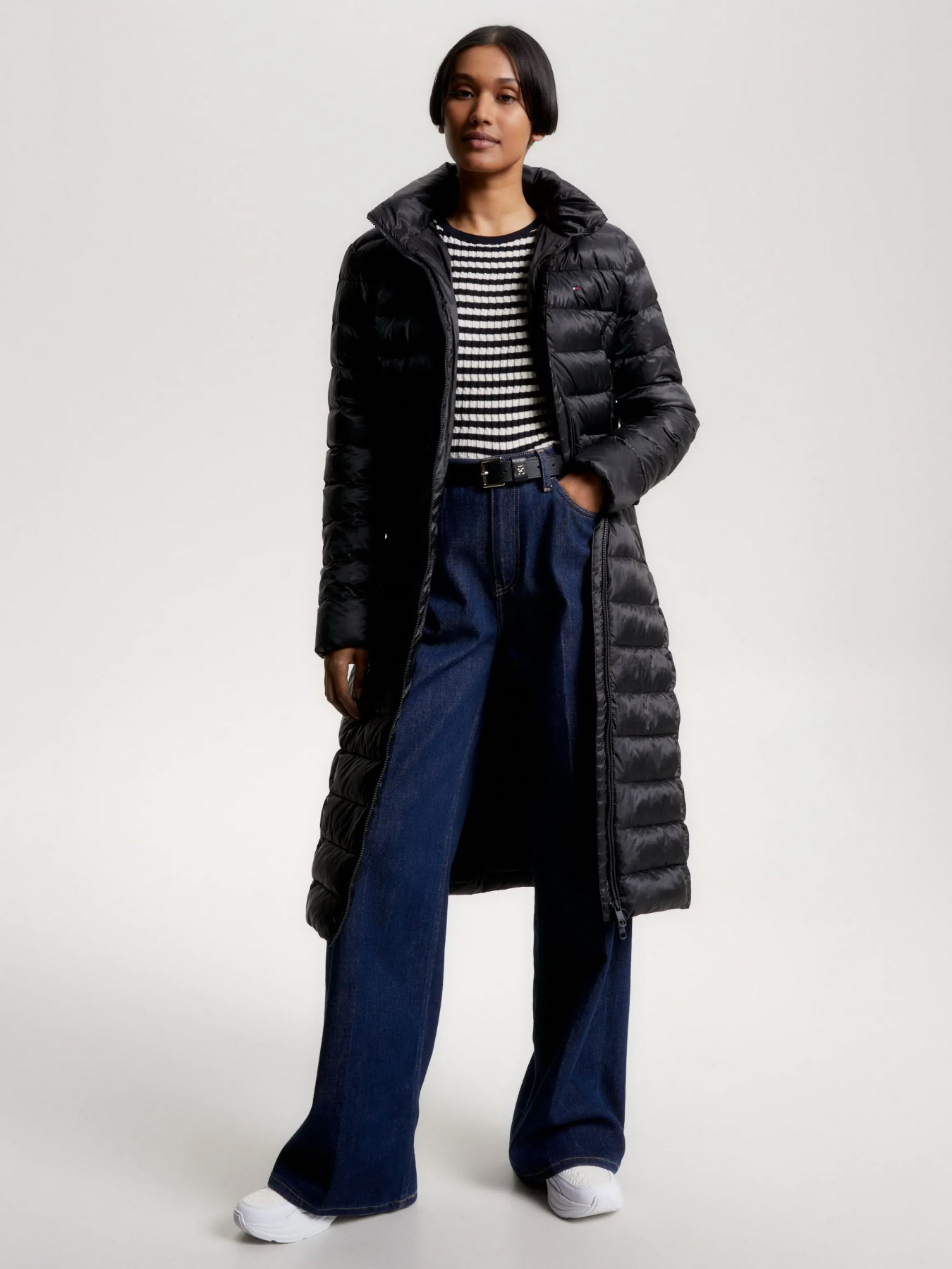 Кросівки повсякденні Tommy Hilfiger Monogram Chunky Sole Mid-Top Trainers модель FW0FW07572-YBS Кросівки повсякденні Tommy Hilfiger Monogram Chunky Sole Mid-Top Trainers модель FW0FW07572-YBS Фото