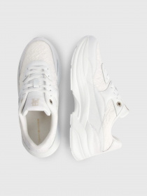 Кросівки повсякденні Tommy Hilfiger Monogram Chunky Sole Mid-Top Trainers модель FW0FW07572-YBS Кросівки повсякденні Tommy Hilfiger Monogram Chunky Sole Mid-Top Trainers модель FW0FW07572-YBS Фото