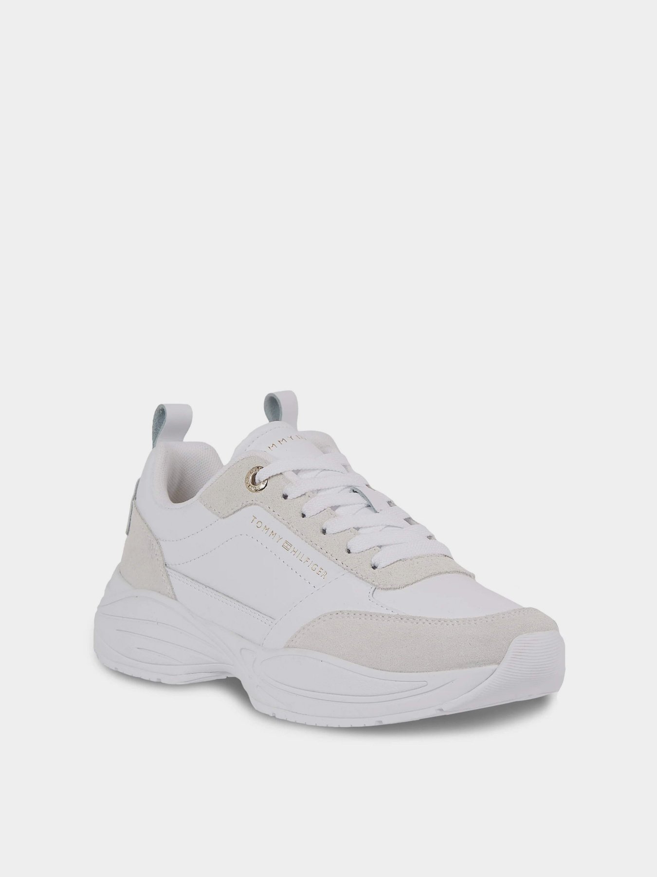 Кроссовки Tommy Hilfiger Essential Leather Runner Trainers модель FW0FW07587-YBS Фото