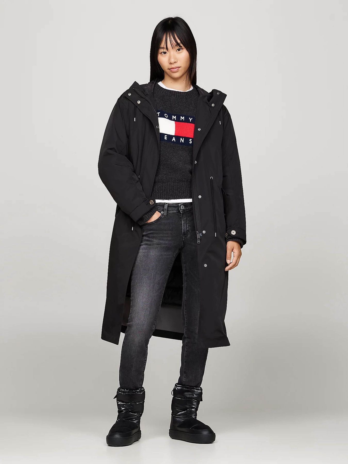 Сапоги дутики Tommy Hilfiger модель EN0EN02642-BDS Фото