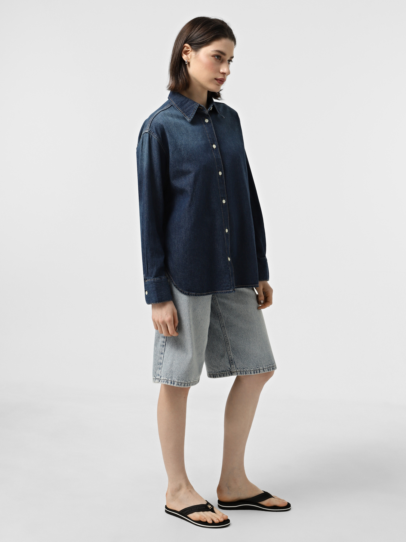 В'єтнамки Tommy Hilfiger модель FW0FW08515-BDS Фото