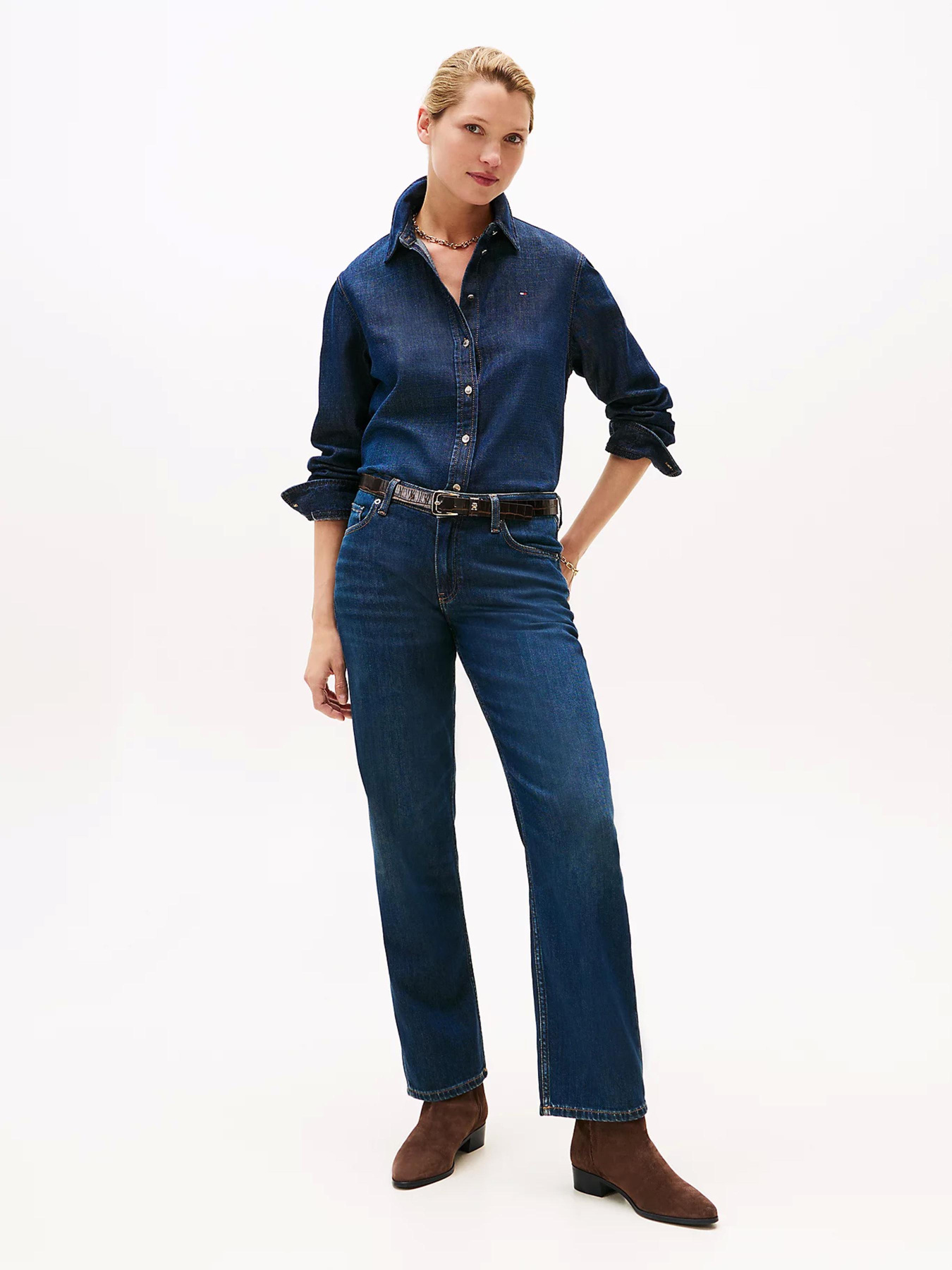 Ботинки Tommy Hilfiger модель FW0FW08981-GV0 Ботинки Tommy Hilfiger модель FW0FW08981-GV0 Фото