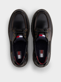 Туфли Tommy Hilfiger ARCHIVE '01 BOAT SHOE LEATHER модель EN0EN03003-BDS Туфли Tommy Hilfiger ARCHIVE '01 BOAT SHOE LEATHER модель EN0EN03003-BDS Фото