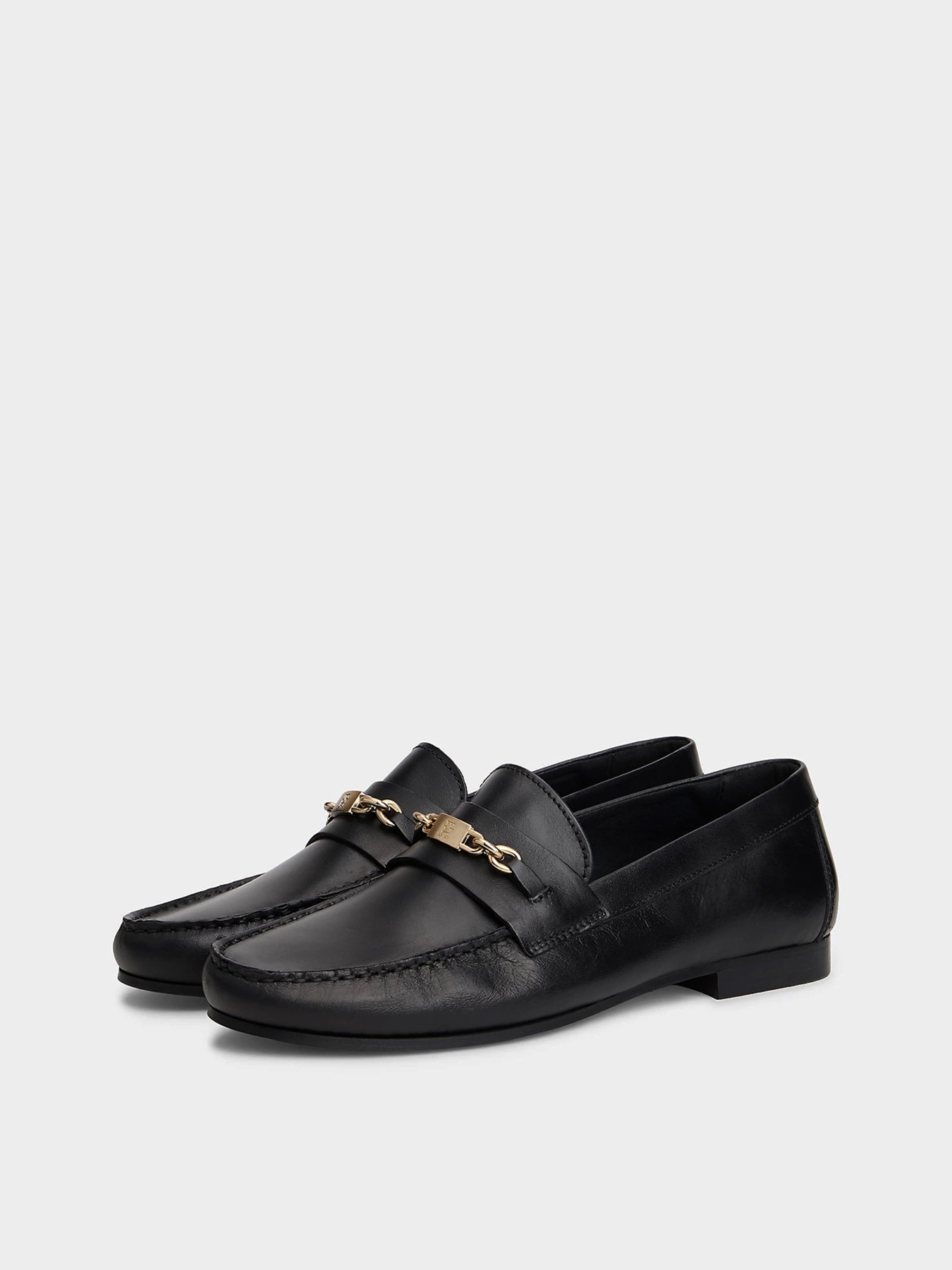 Лоферы Tommy Hilfiger TH CHAIN LEATHER LOAFER модель FW0FW08956-BDS Фото