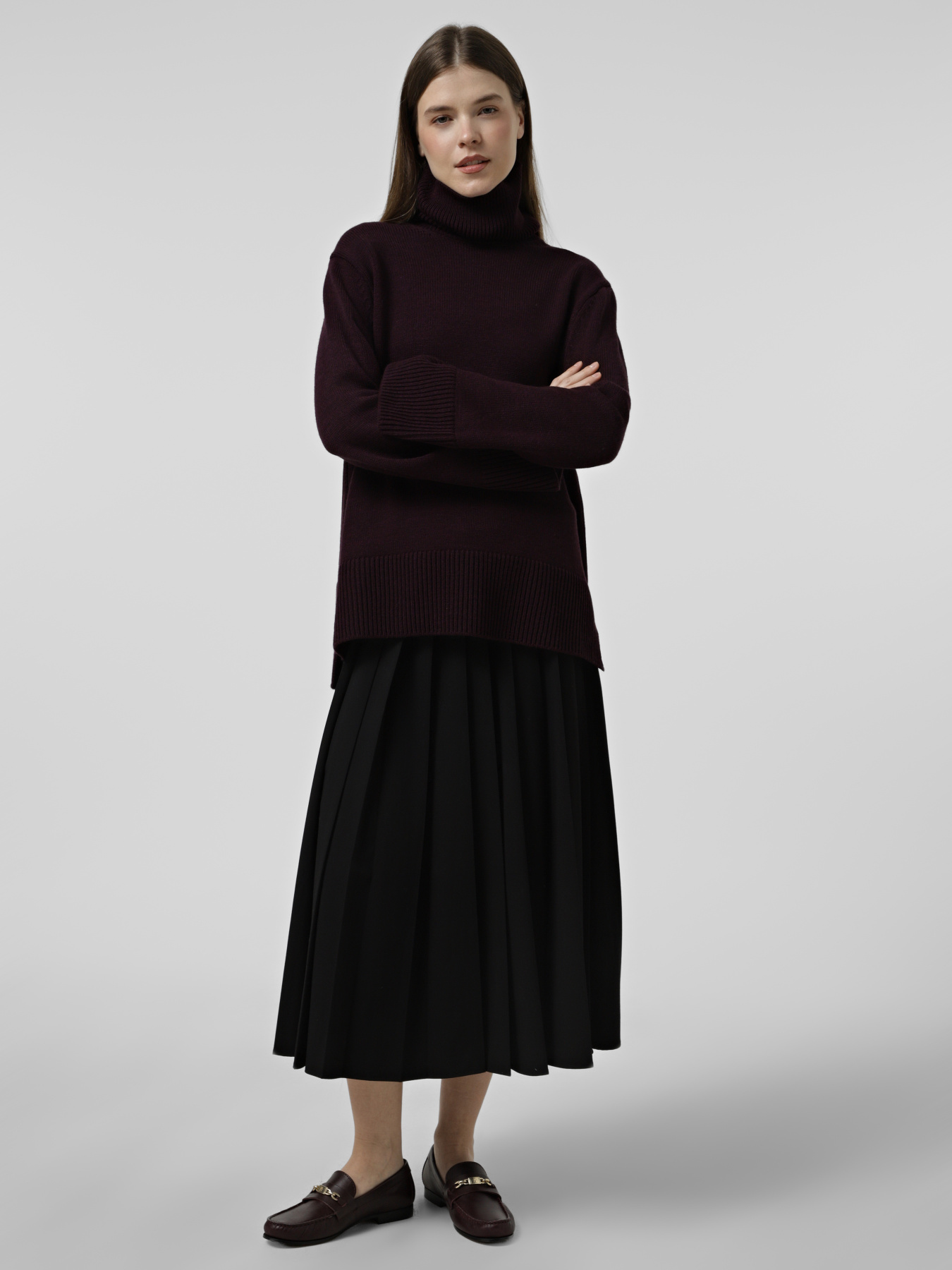 Лоферы Tommy Hilfiger TH CHAIN LEATHER LOAFER модель FW0FW08956-XI8 Фото