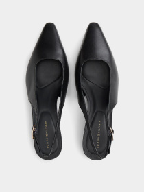 Слингбэки Tommy Hilfiger TH BUCKLE SLINGBACK LOW PUMP модель FW0FW09009-BDS Слингбэки Tommy Hilfiger TH BUCKLE SLINGBACK LOW PUMP модель FW0FW09009-BDS Фото